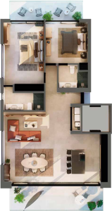 Modelo Tipo C Sail View Puerto Vallarta